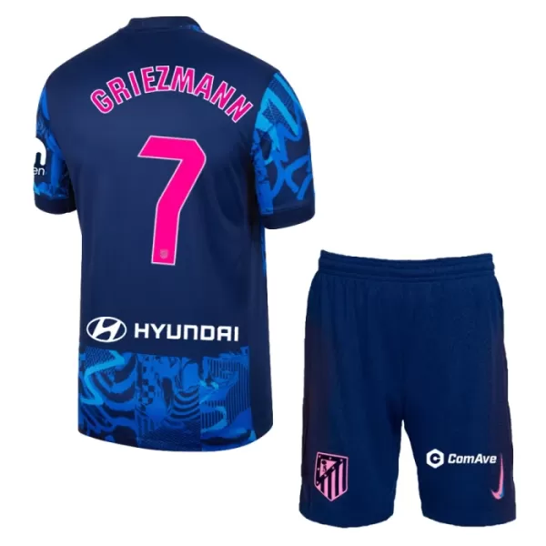 Camisola Atlético Madrid Griezmann 7 Criança Equipamento 3ª 2024/25