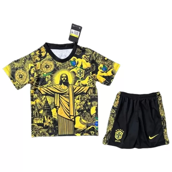 Camisola Brasil Criança 2024 Amarela - Especial