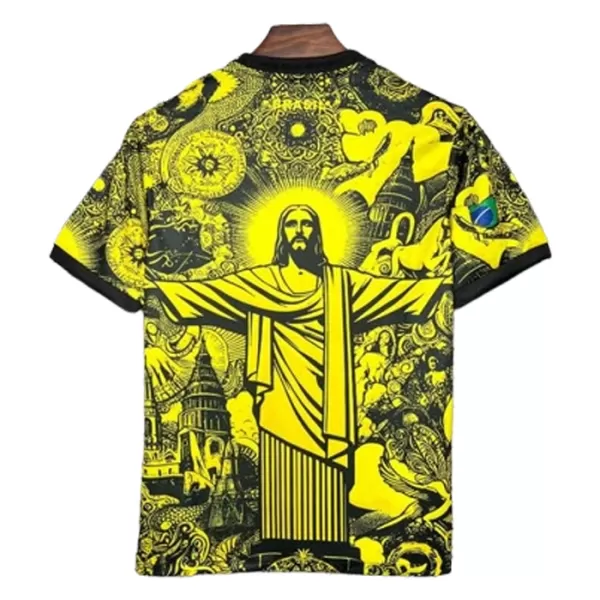 Camisola Brasil Homem 2024 Amarela - Especial