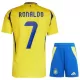 Camisola Al Nassr Ronaldo 7 Criança Equipamento 1ª 2024/25