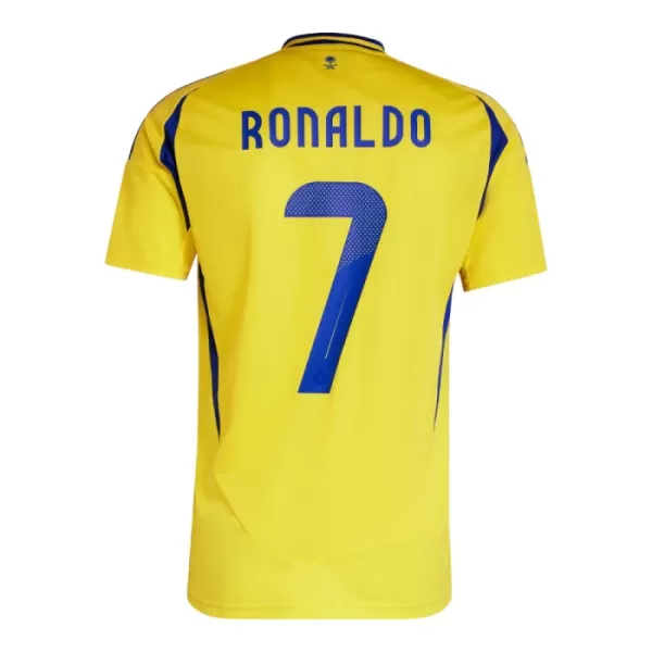 Camisola Al Nassr Ronaldo 7 Criança Equipamento 1ª 2024/25