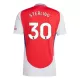 Camisola Arsenal Sterling 30 Homem Equipamento 1ª 2024/25