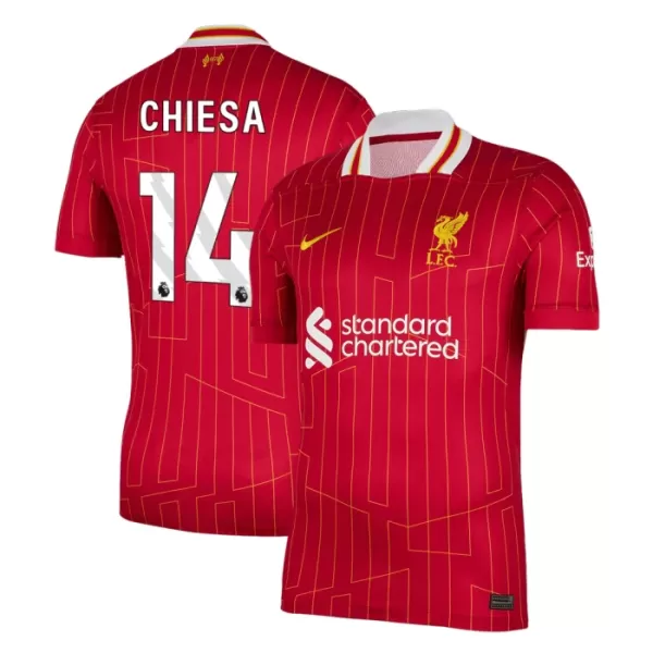 Camisola Liverpool Chiesa 14 Homem Equipamento 1ª 2024/25