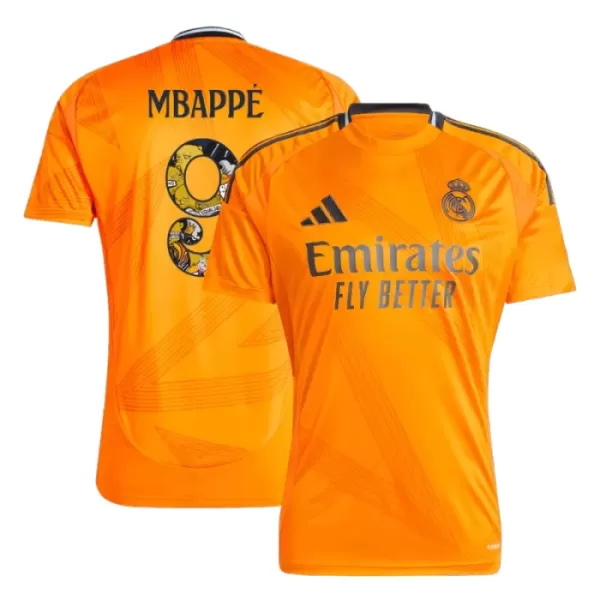 Camisola Real Madrid Mbappé 9 Homem Equipamento 2ª 2024/25 - Especial