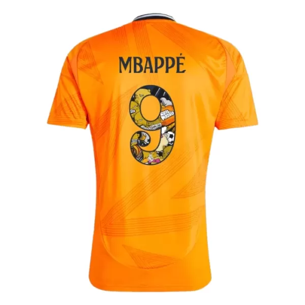 Camisola Real Madrid Mbappé 9 Homem Equipamento 2ª 2024/25 - Especial