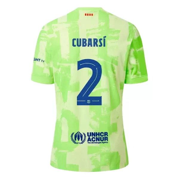 Camisola FC Barcelona Cubarsi 2 Homem Equipamento 3ª 2024/25