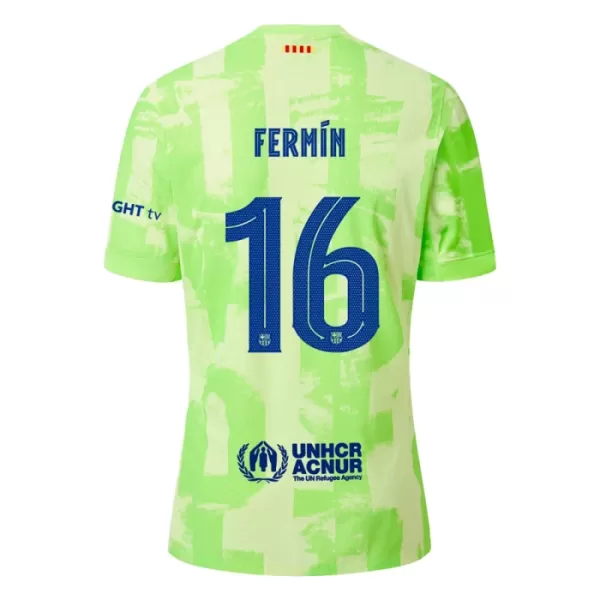 Camisola FC Barcelona Fermin 16 Homem Equipamento 3ª 2024/25