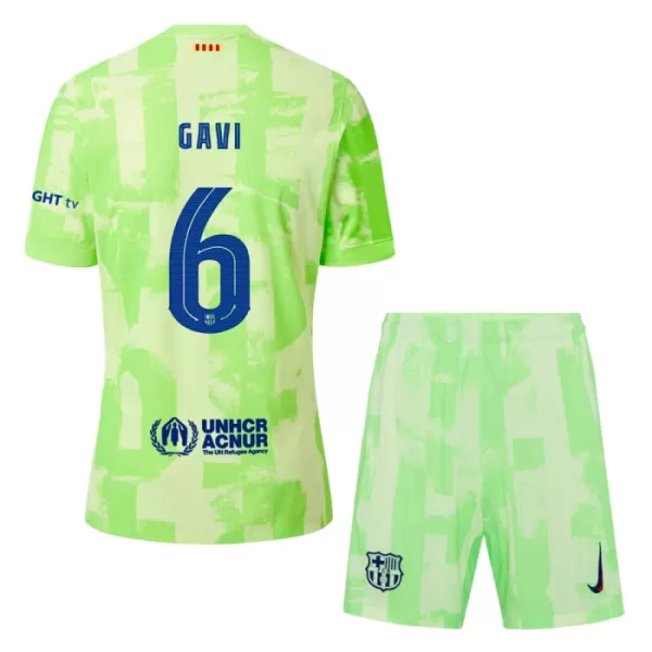 Camisola FC Barcelona Gavi 6 Criança Equipamento 3ª 2024/25