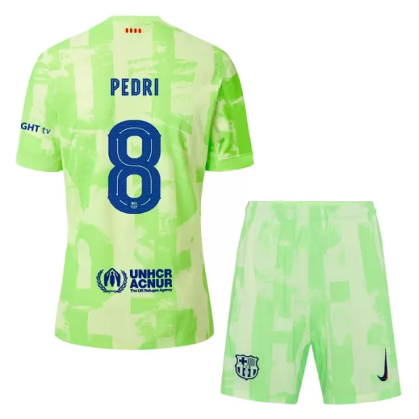 Camisola FC Barcelona Pedri 8 Criança Equipamento 3ª 2024/25