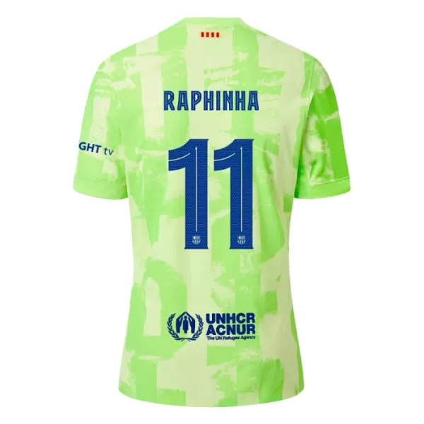 Camisola FC Barcelona Raphinha 11 Homem Equipamento 3ª 2024/25