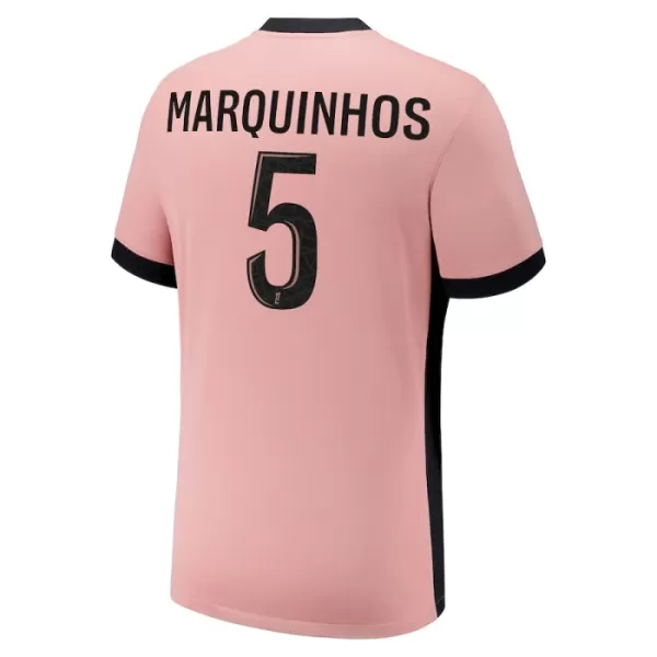 Camisola Paris Saint-Germain Marquinhos 5 Criança Equipamento 3ª 2024/25