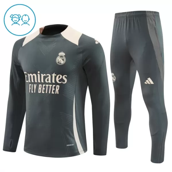 Camisolas de Treino Real Madrid Criança 2024/25 Cinza