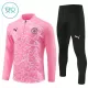 Conjunto de Moletom de Treino Manchester City Criança Quarto-Zíper 2024/25 Rosa