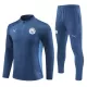 Conjunto de Moletom de Treino Manchester City Homem Quarto-Zíper 2024/25 Navy