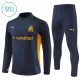 Conjunto de Moletom de Treino Olympique Marseille Criança Quarto-Zíper 2024/25 Navy