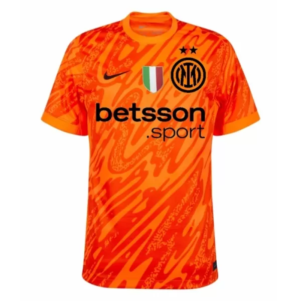 Camisola Guarda-Redes Inter Milan Homem 2024/25 Laranja