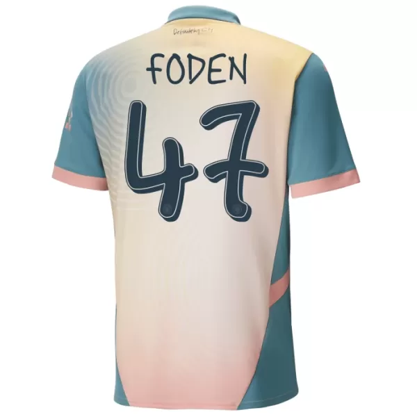 Camisola Manchester City Foden 47 Criança Equipamento 4ª 2024/25