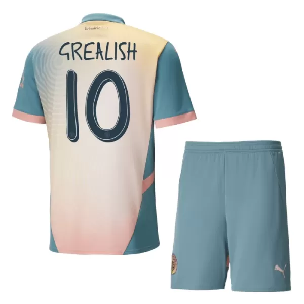 Camisola Manchester City Grealish 10 Criança Equipamento 4ª 2024/25