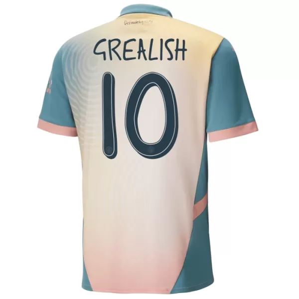 Camisola Manchester City Grealish 10 Criança Equipamento 4ª 2024/25