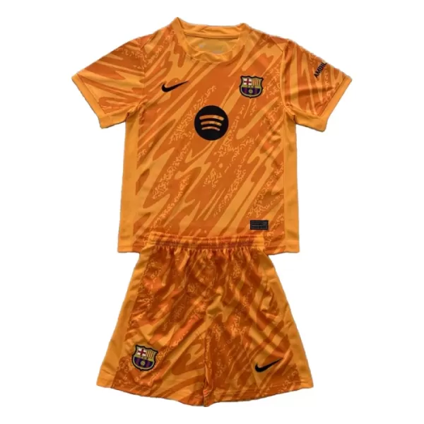 Camisola Guarda-Redes FC Barcelona Criança 2024/25 Laranja