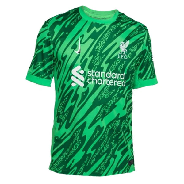 Camisola Guarda-Redes Liverpool Homem 2024/25 Verde