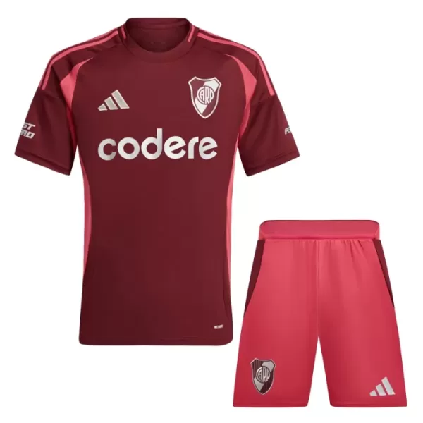 Camisola River Plate Criança Equipamento 2ª 2024/25