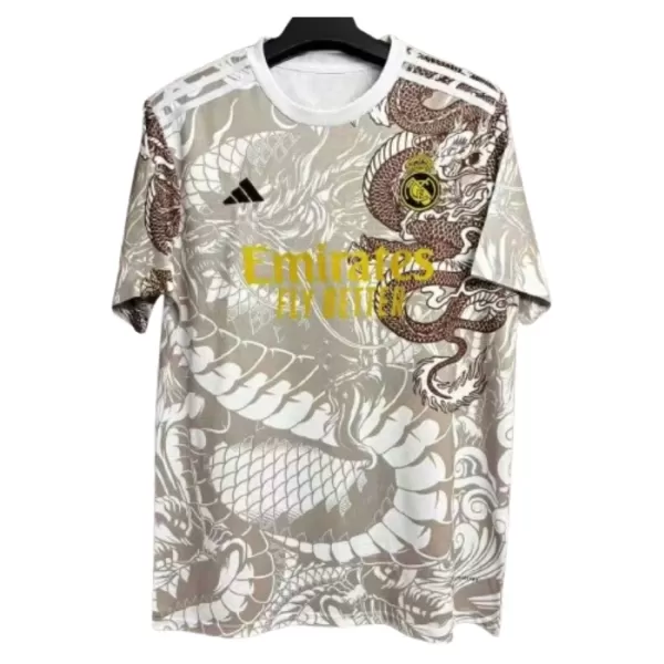 Camisola Real Madrid Dragon Homem 2024/25 Branca - Especial