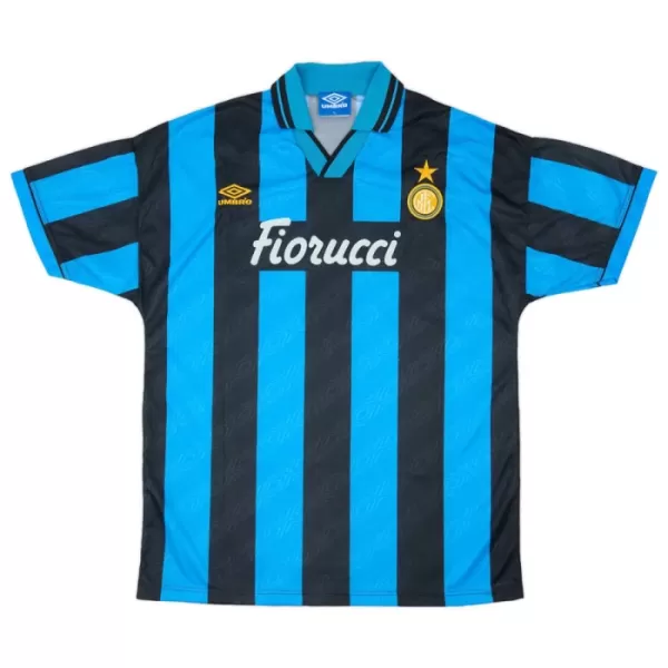 Camisola Inter Milan 1994-95 Retrô Homem Equipamento 1ª