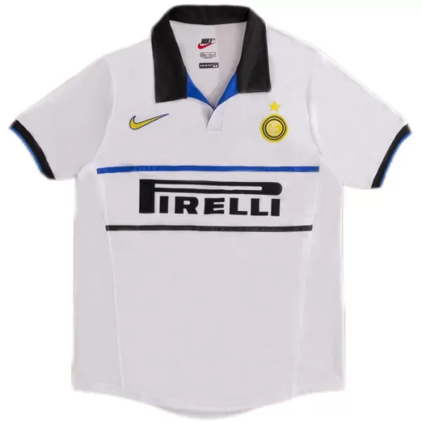 Camisola Inter Milan 1998-99 Retrô Homem Equipamento 2ª