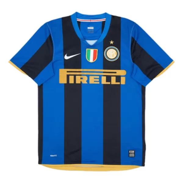 Camisola Inter Milan 2008-09 Retrô Homem Equipamento 1ª