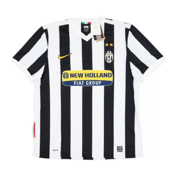 Camisola Juventus 2009-10 Retrô Homem Equipamento 1ª