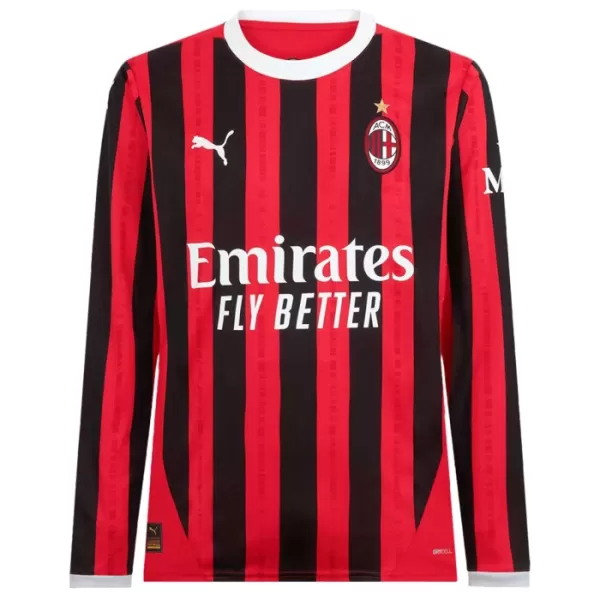 Camisola Manga Comprida AC Milan Homem Equipamento 1ª 2024/25