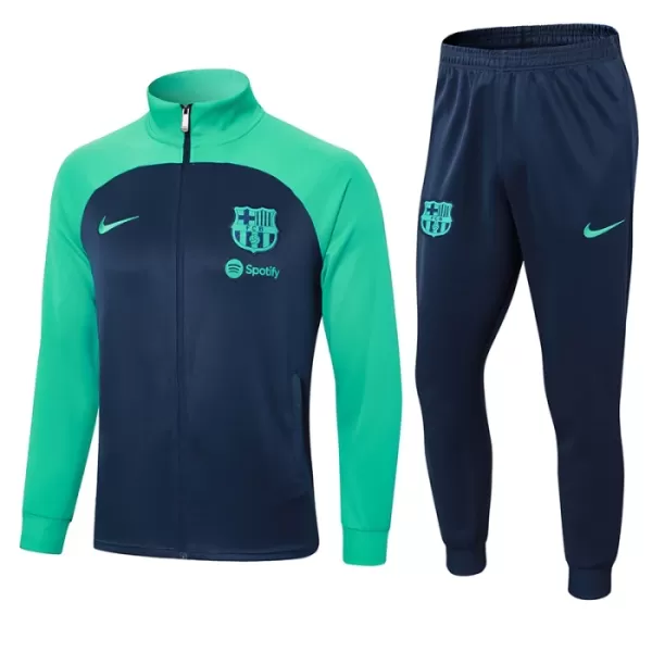 Casaco de Treino Conjunto Barcelona Homem 2024/25 Azul