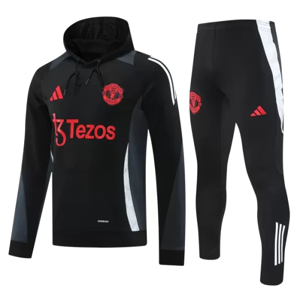 Capuz Conjunto de Moletom de Treino Manchester United Homem 2024/25 Navy