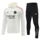 Capuz Conjunto de Moletom de Treino Paris Saint-Germain Homem 2024/25 Branca