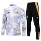 Casaco de Treino Conjunto Real Madrid Dragon Homem 2024/25 Branca