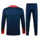 Conjunto de Moletom de Treino Barcelona Homem Quarto-Zíper 2024/25 Navy