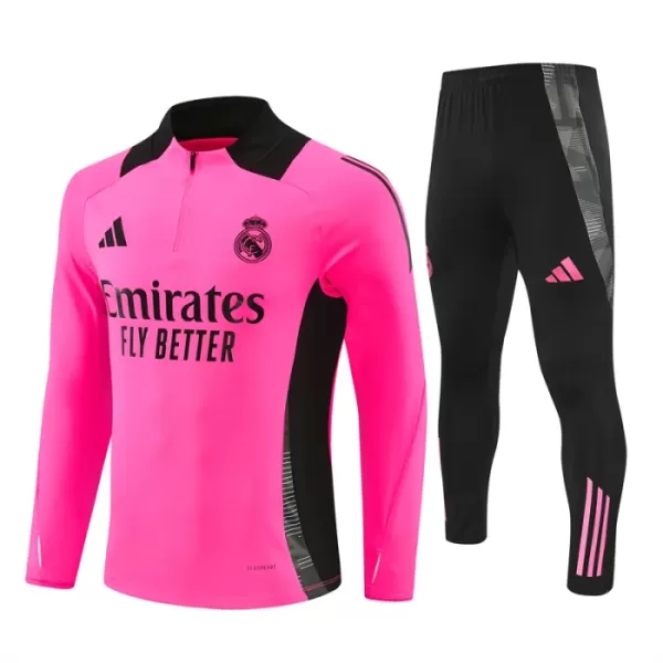 Conjunto de Moletom de Treino Real Madrid Homem Quarto-Zíper 2024/25