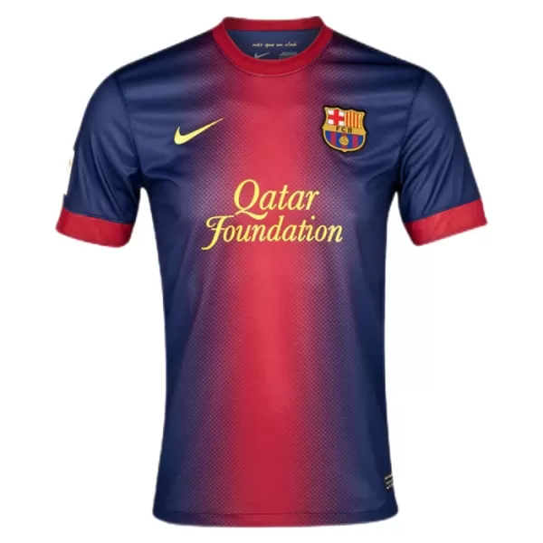 Camisola Barcelona 2012-13 Retrô Homem Equipamento 1ª