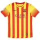 Camisola Barcelona 2013-14 Retrô Homem Equipamento 2ª