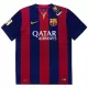 Camisola Barcelona 2014-15 Retrô Homem Equipamento 1ª