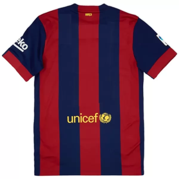 Camisola Barcelona 2014-15 Retrô Homem Equipamento 1ª