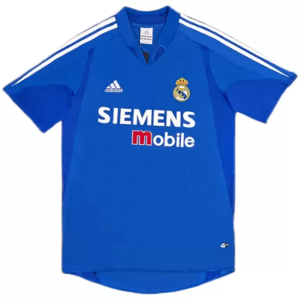 Camisola Real Madrid 2004-05 Retrô Homem Equipamento 3ª