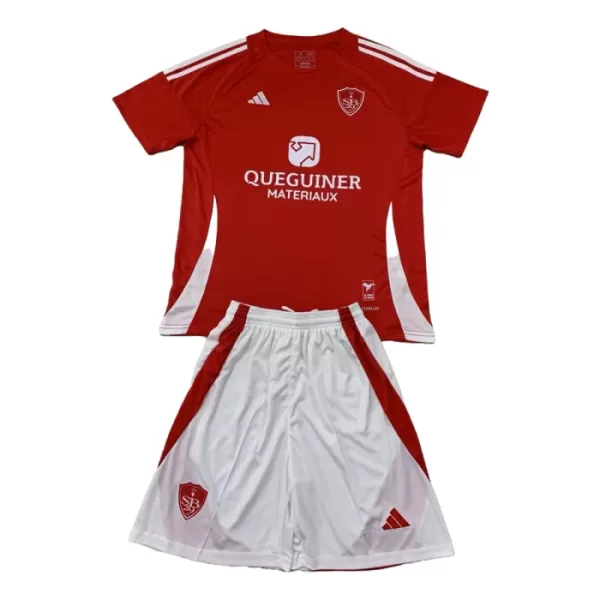 Camisola Stade Brestois Criança Equipamento 1ª 2024/25