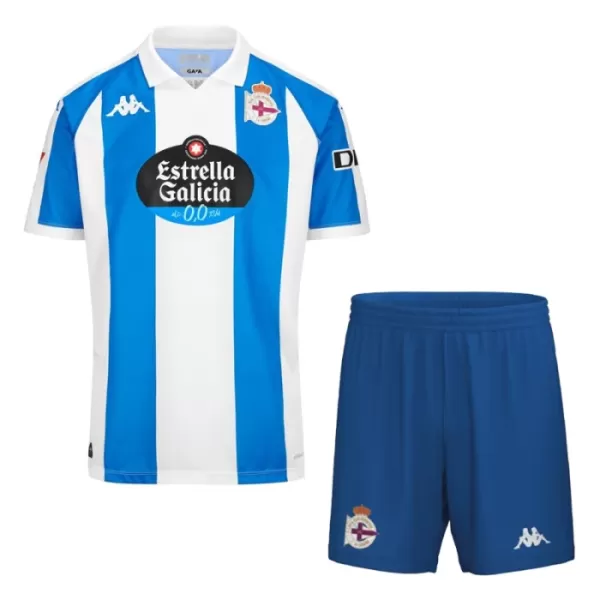 Camisola Deportivo de La Coruna Criança Equipamento 1ª 2024/25