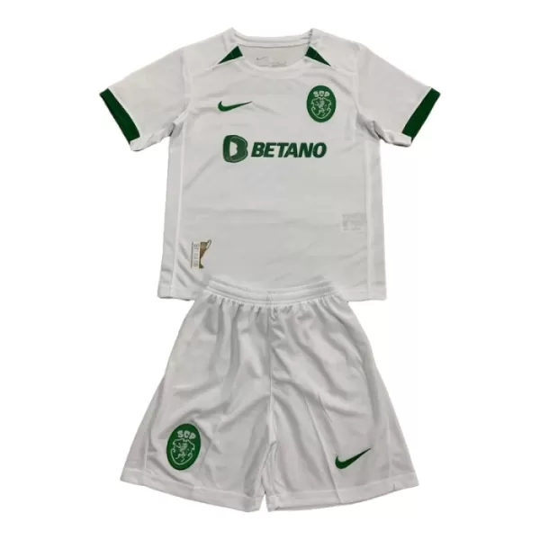 Camisola Sporting CP Criança Equipamento 2ª 2024/25