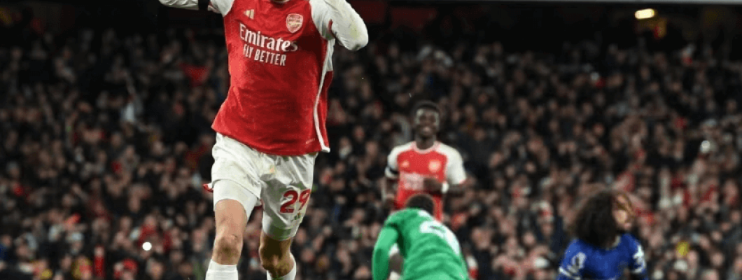 Arsenal venceu o Chelsea por 5-0