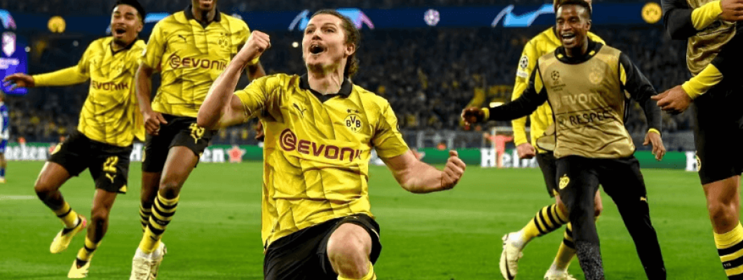 Dortmund retorna às semifinais da Liga dos Campeões após 11 anos