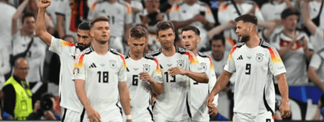Início maluco da Alemanha por 5 a 1 na Copa da Europa