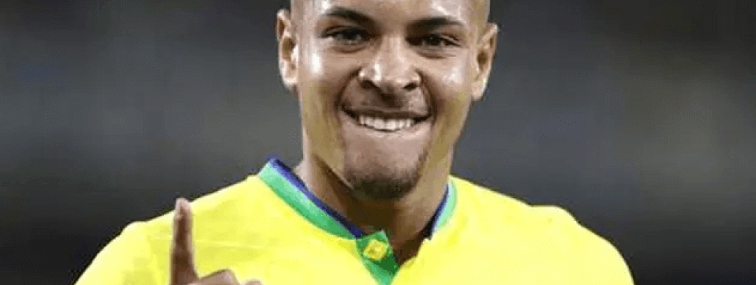 Roque, de 19 anos, não foi escalado para a Seleção Brasileira